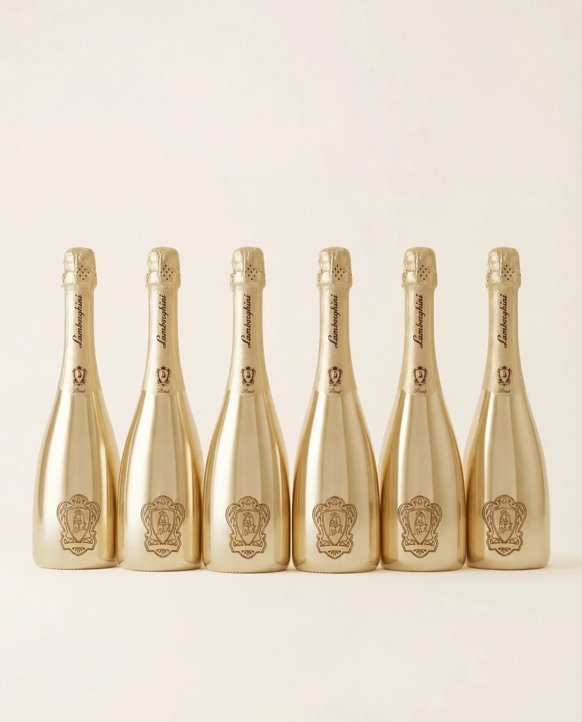 その他 Lamborghini Extra Dry Gold Lamborghini Gold: Brut Spumante with Gift Box | Case of 6