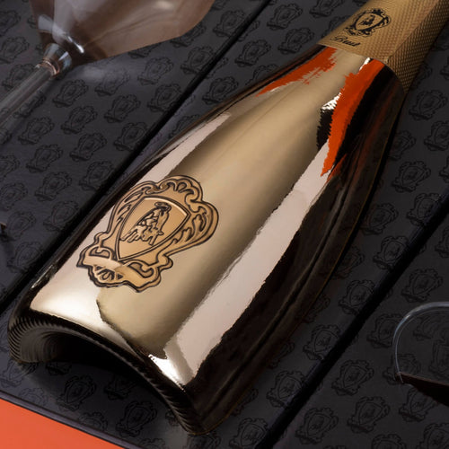 Lamborghini Oro Vino Spumante with Gift Set