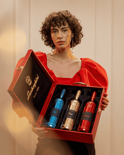 Lamborghini LUXE Red Collection with Gift Set