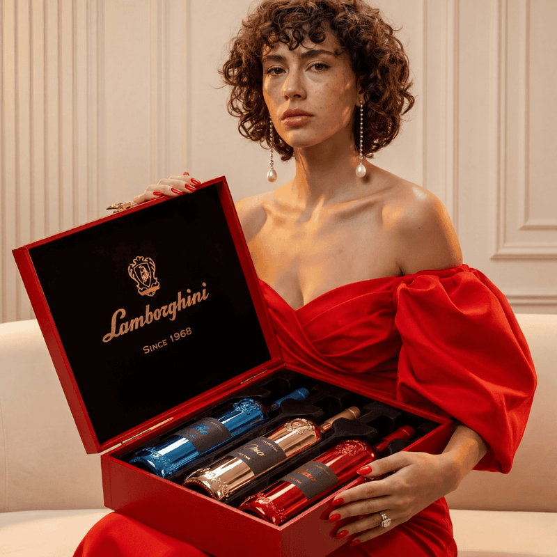 Lamborghini LUXE Red Collection with Gift Set