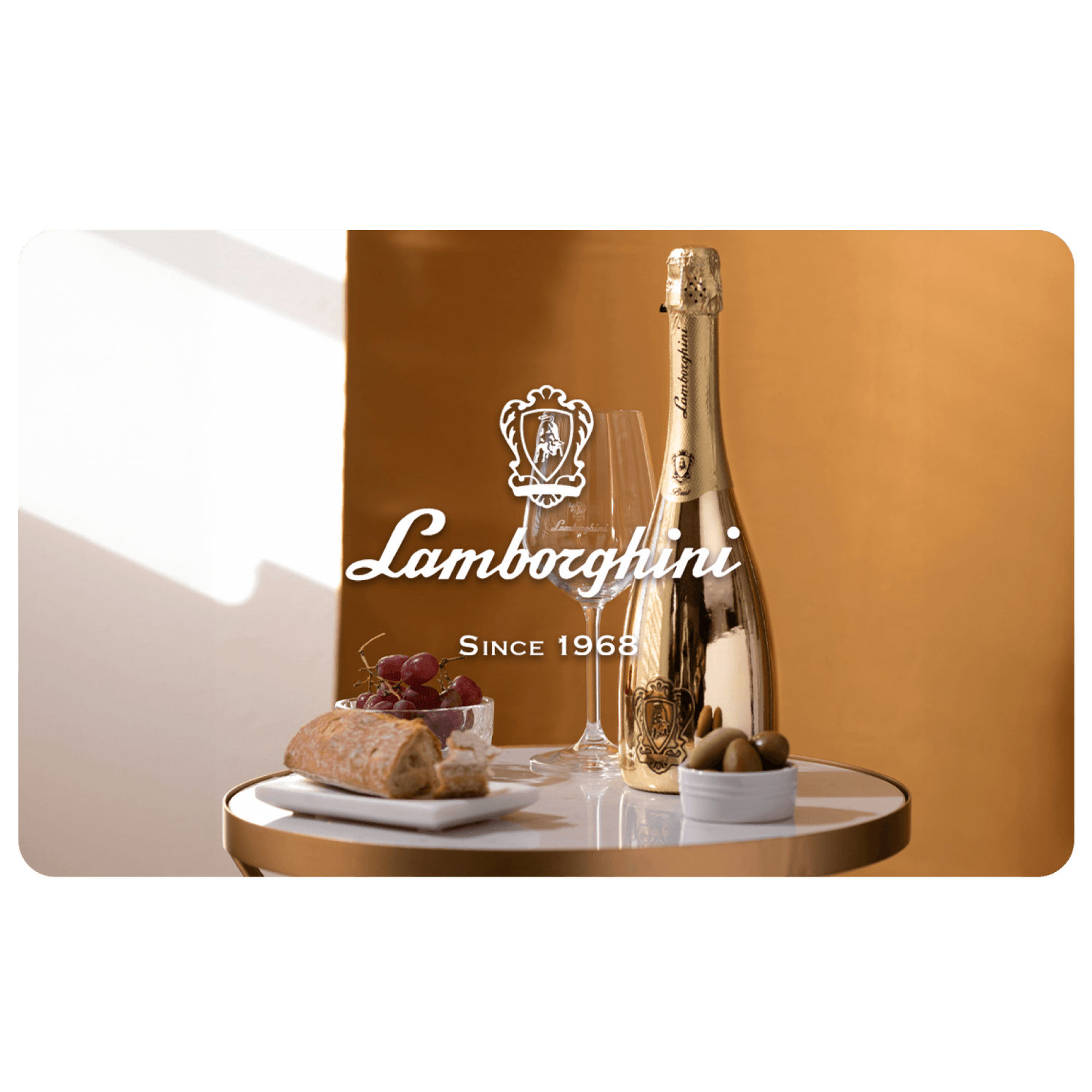 Wine by Lamborghini Gift card image