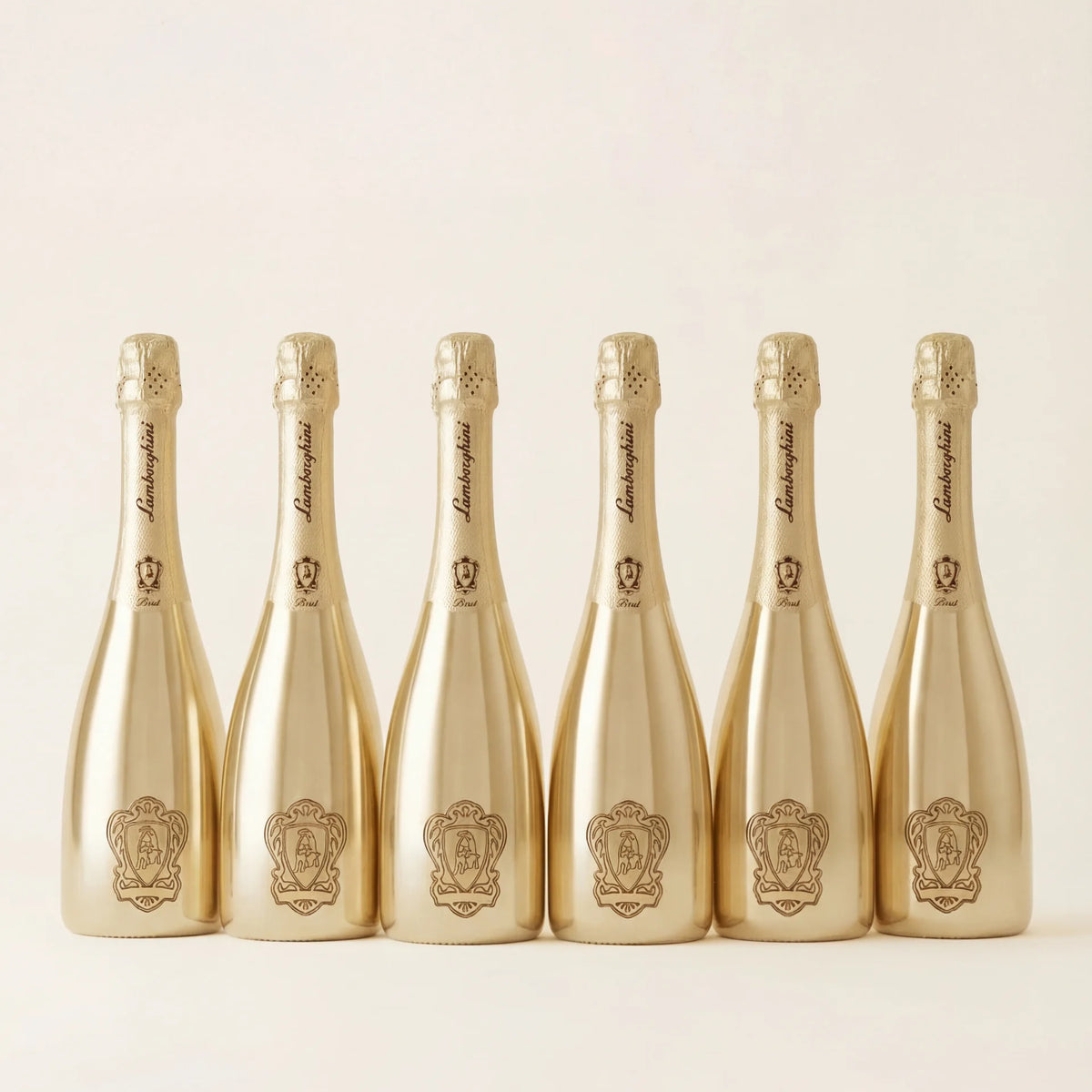 Lamborghini Gold: Brut Spumante with Gift Box | Case of 6