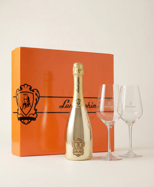 Lamborghini Oro Vino Spumante with Gift Set