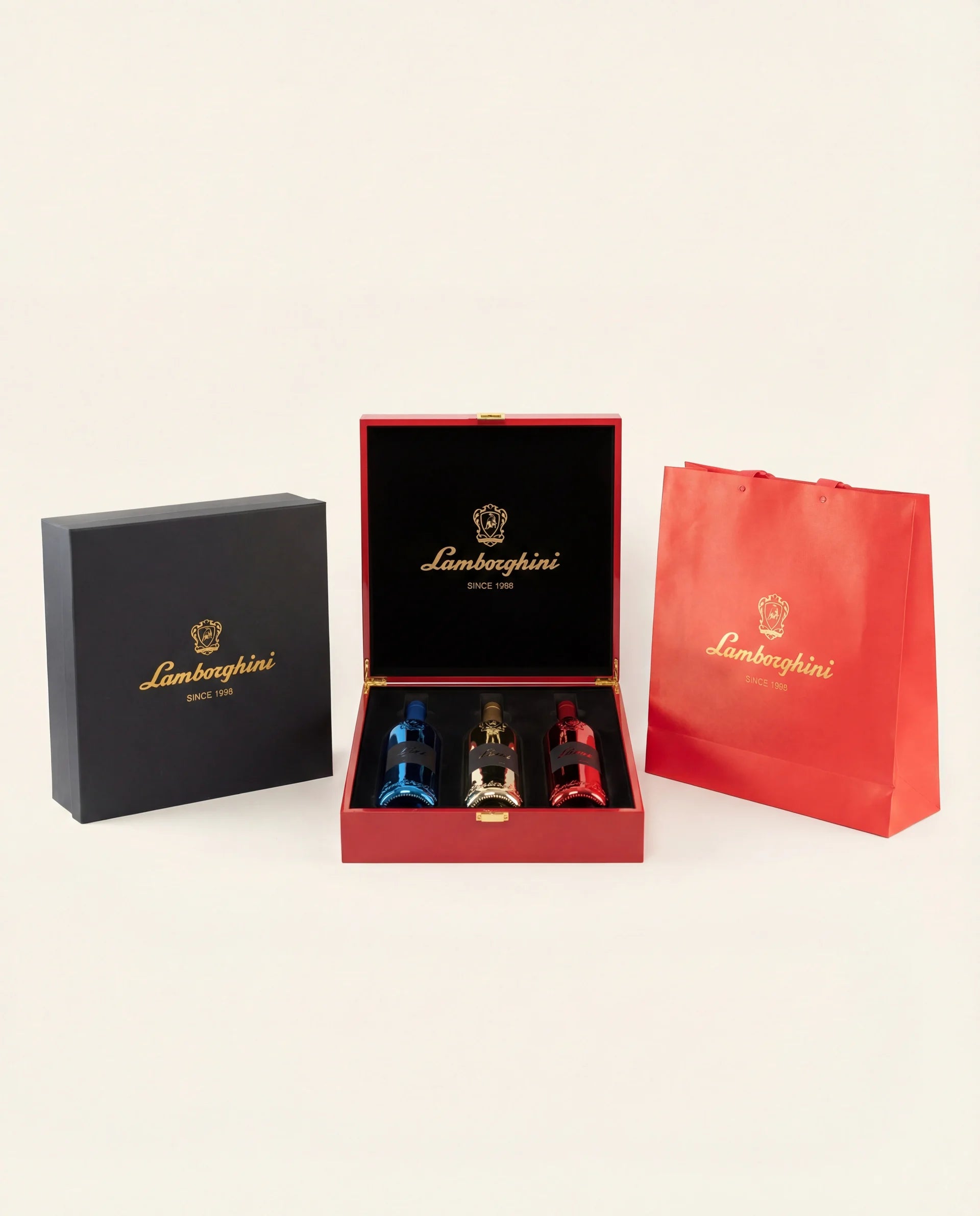 Lamborghini LUXE Red Collection with Gift Set | 2026 Edition