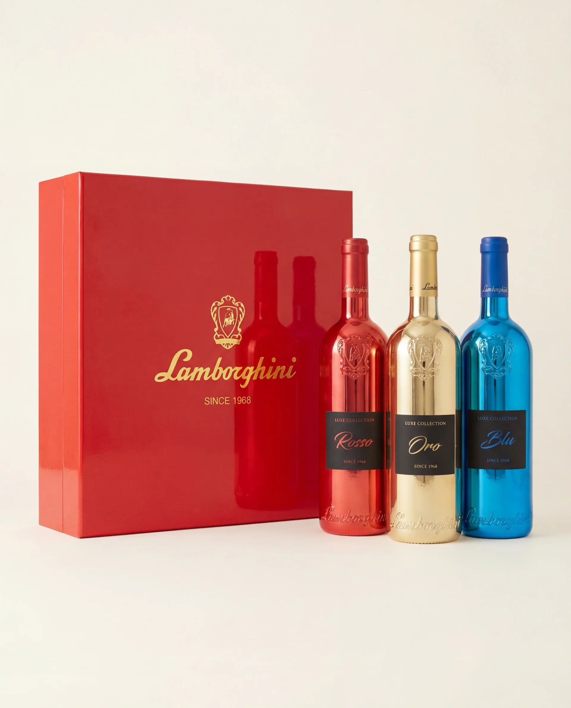 Lamborghini LUXE Red Collection with Gift Set | 2026 Edition