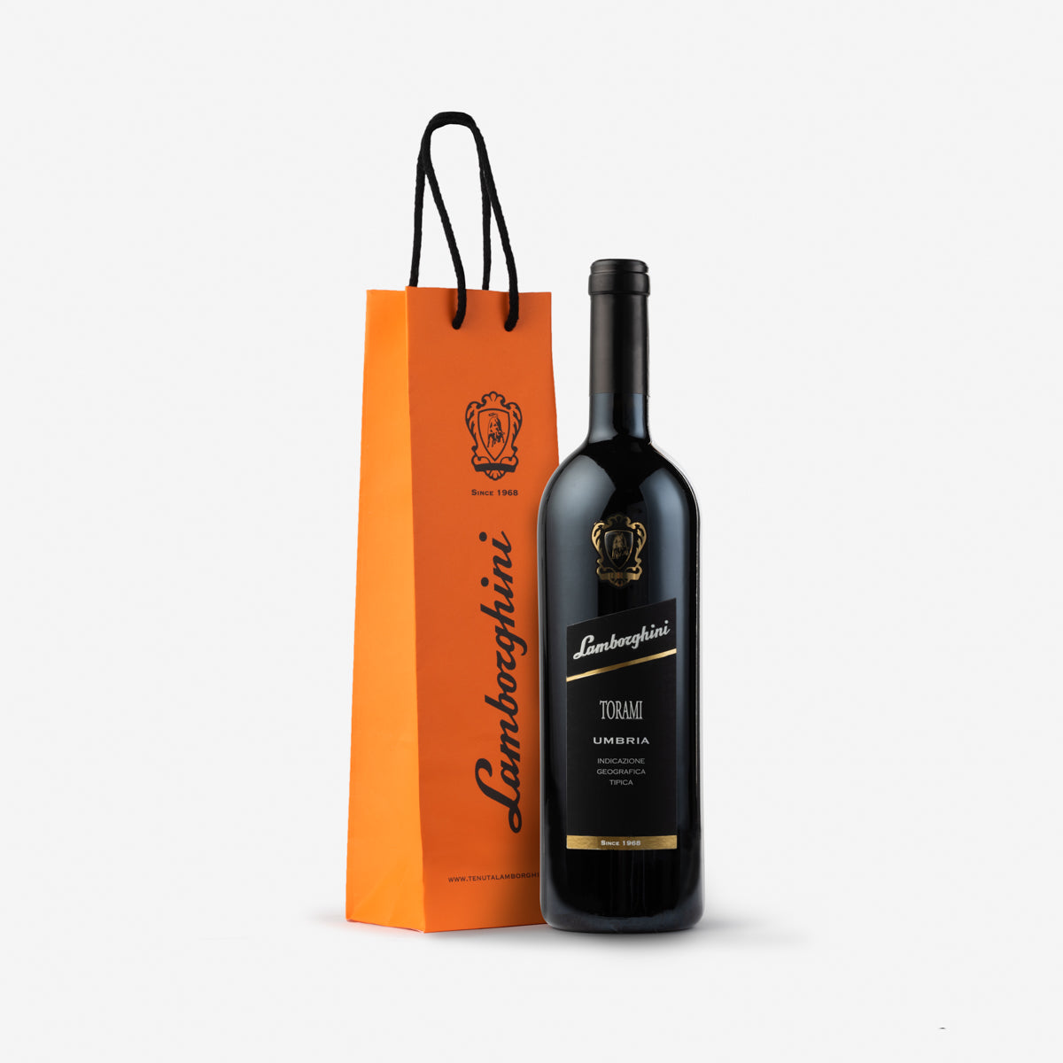 Lamborghini: Torami Umbria Red with Gift Set – Wine by Lamborghini