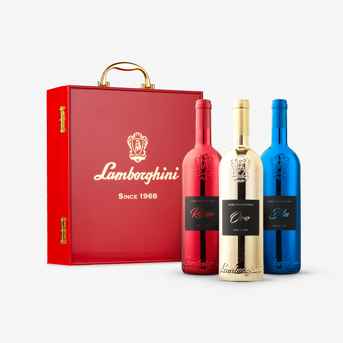 3 Gift Sets | Lamborghini: LUXE Red Collection with Gift Set &amp; Accessories